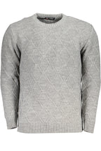 US GRAND HERRENPULLOVER, GRAU