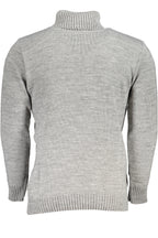 US GRAND HERRENPULLOVER, GRAU