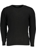 US GRAND Herrenpullover, schwarz