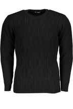 US GRAND Herrenpullover, schwarz