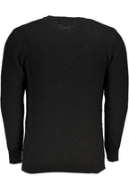 US GRAND Herrenpullover, schwarz