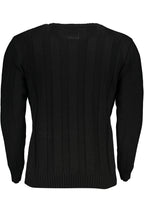 US GRAND Herrenpullover, schwarz