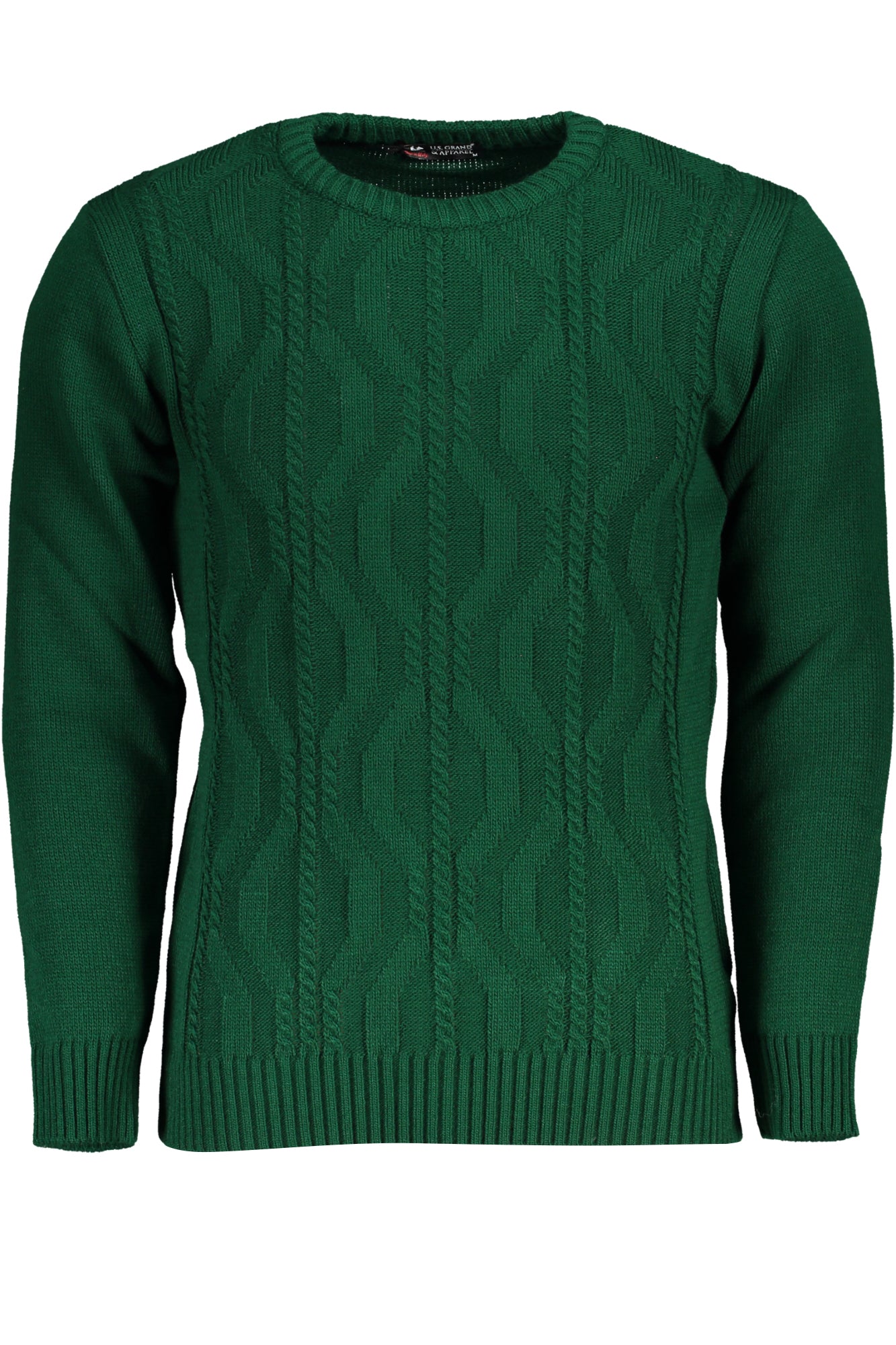 US GRAND Herren-Grüner Pullover Hauptbild