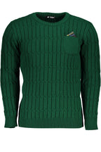 US GRAND Herren-Grüner Pullover