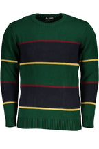 US GRAND Herren-Grüner Pullover
