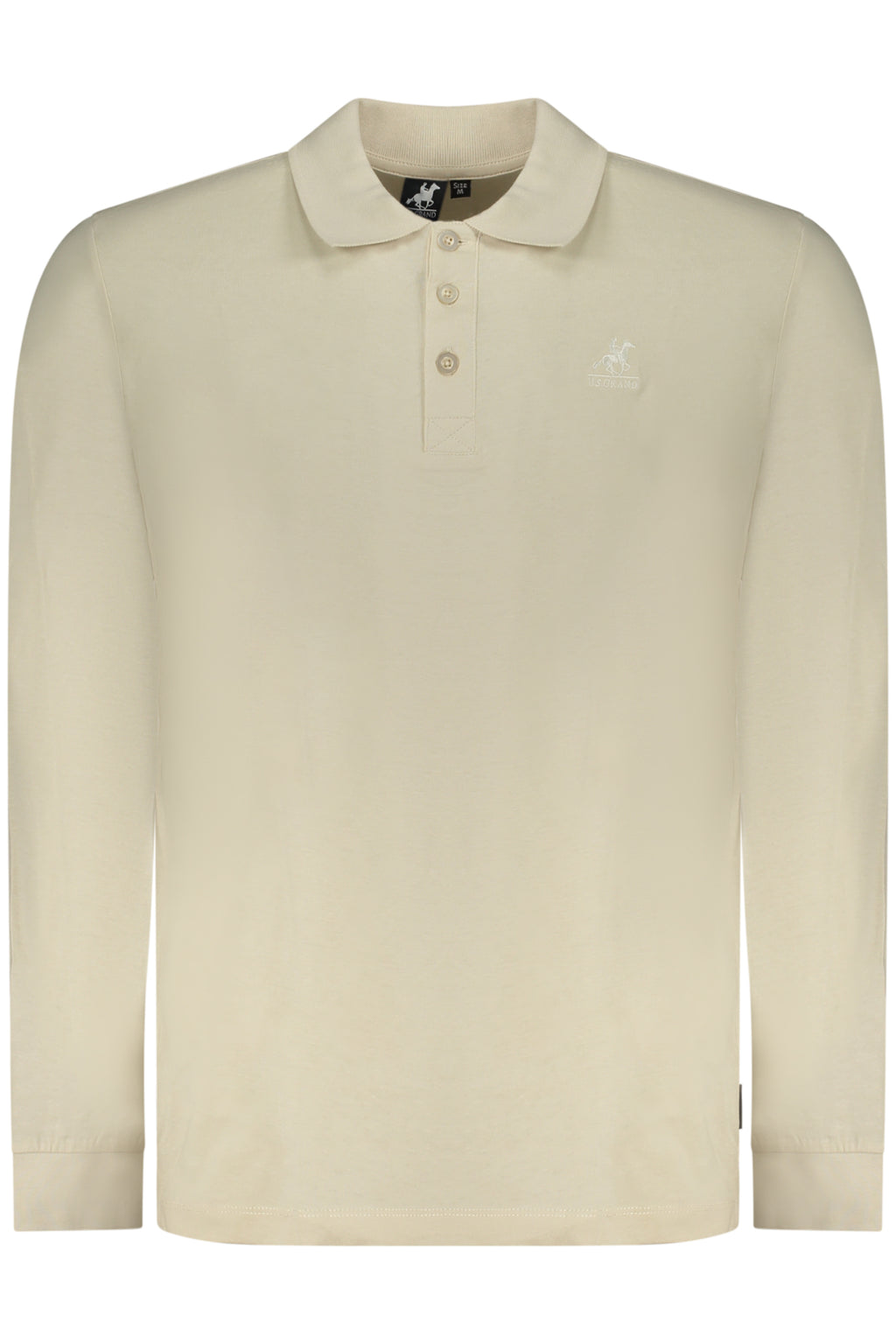 US GRAND LANGÄRMELIGES HERRENSHIRT BEIGE