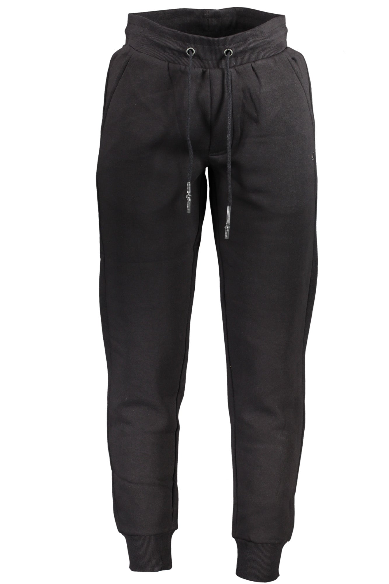 U.S. GRAND Jogginghose Herren – Schwarze Sporthose mit elastischem Bund Schwarz