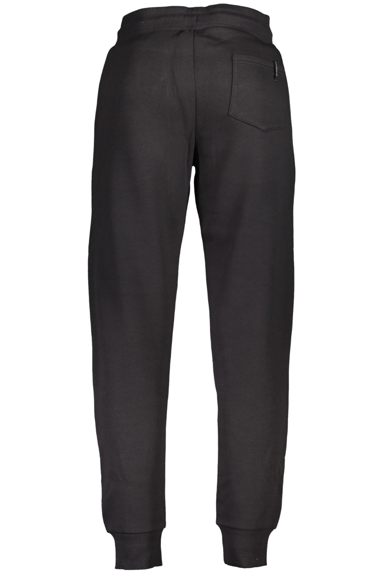U.S. GRAND Jogginghose Herren – Schwarze Sporthose mit elastischem Bund Schwarz