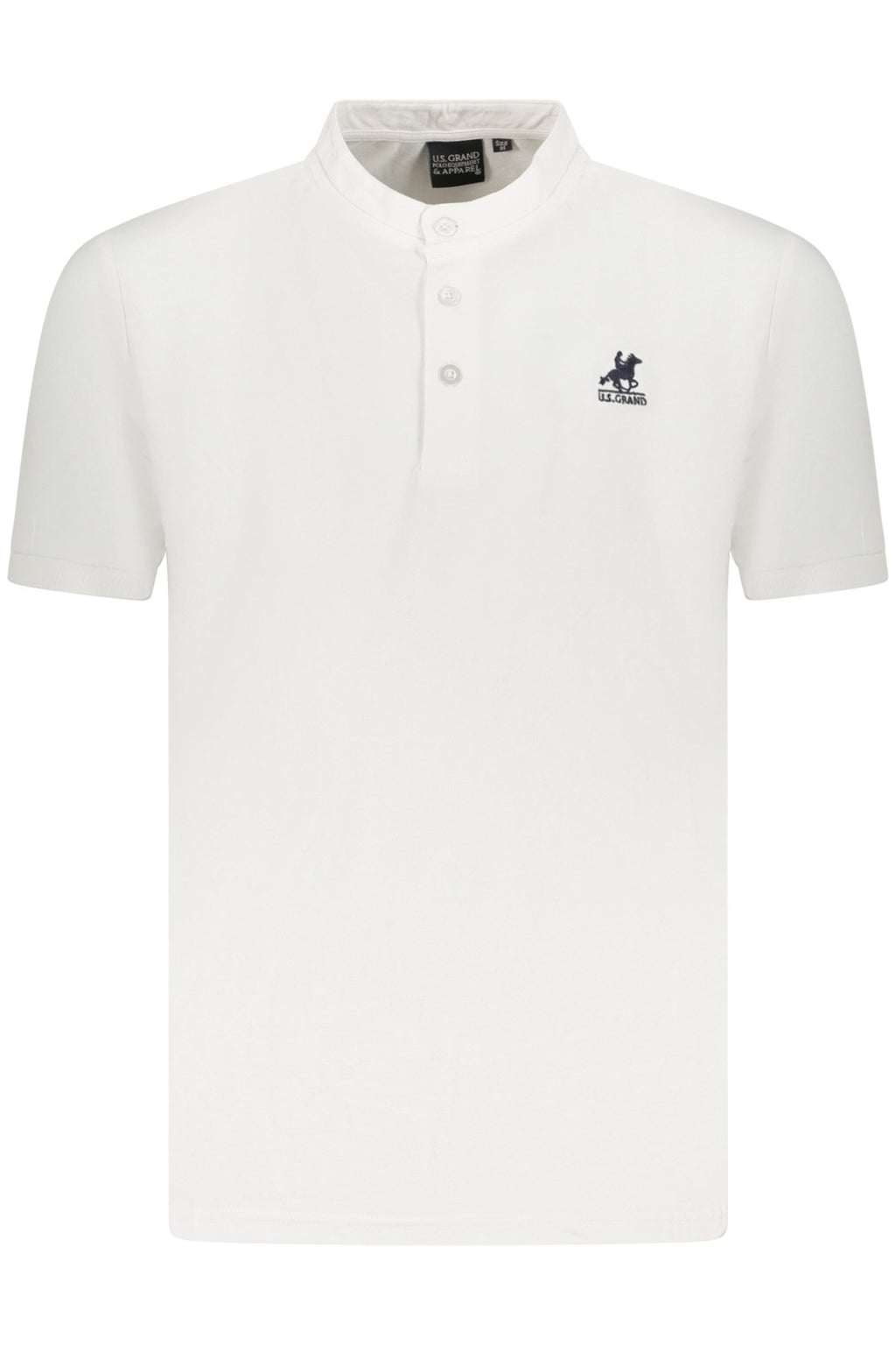 US GRAND POLO KURZARM HERREN WEISS