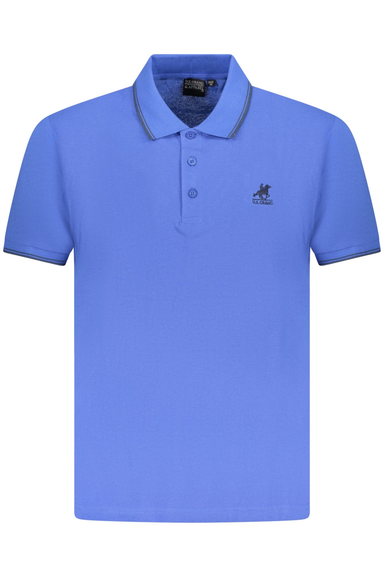 US GRAND POLO Kurzarm Herren Blau Hauptbild