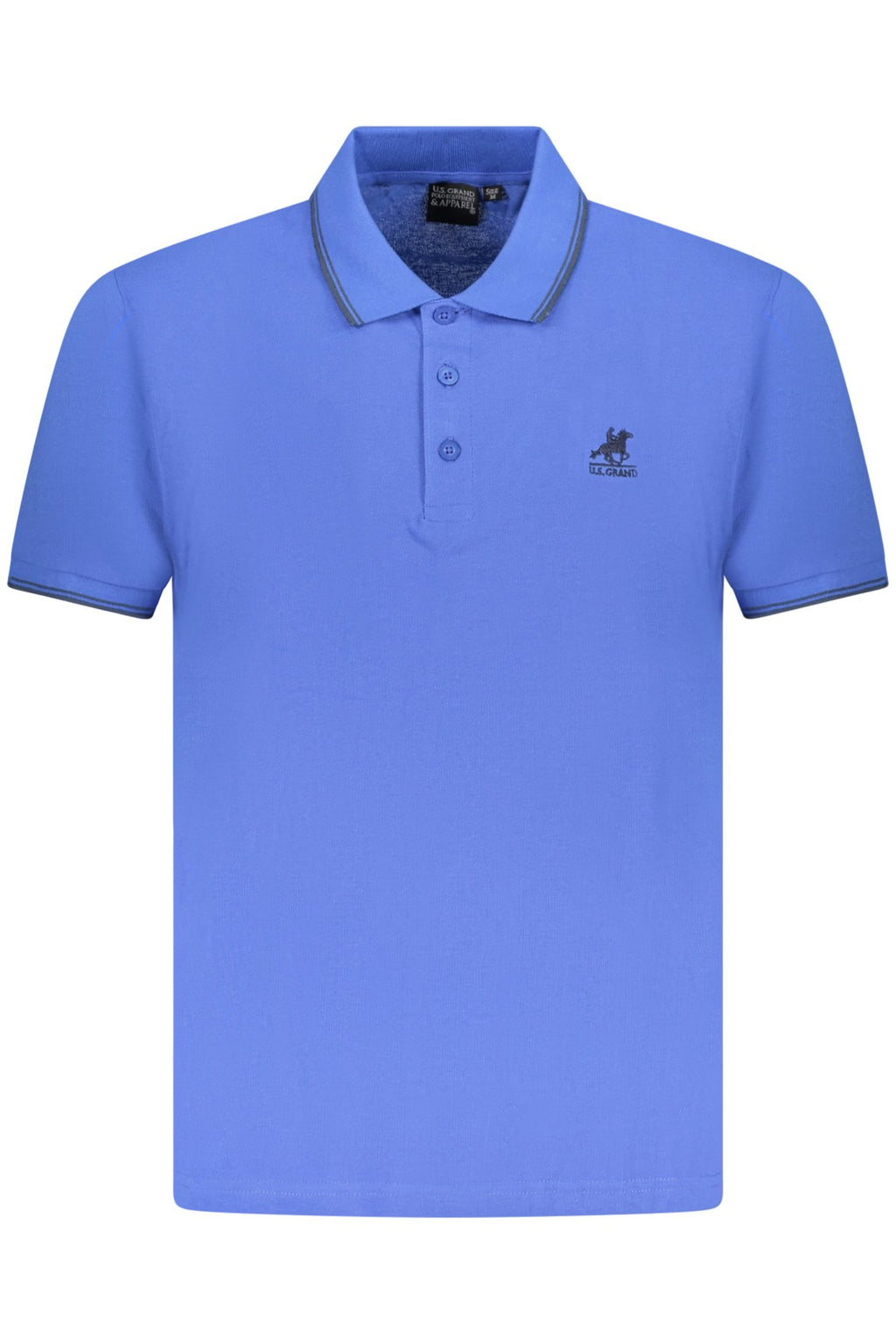 US GRAND POLO Kurzarm Herren Blau