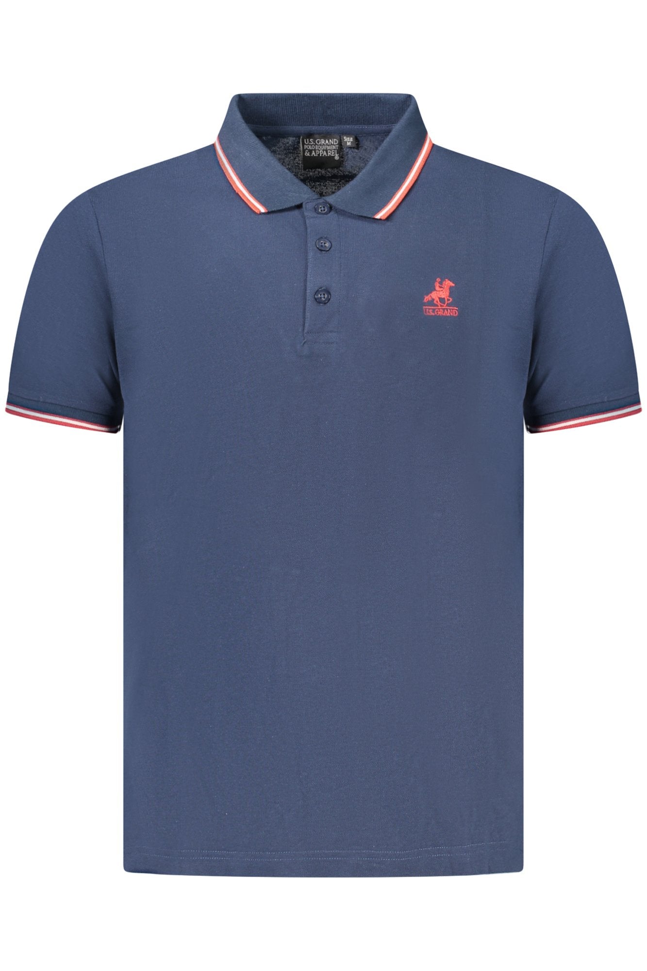 US GRAND POLO Kurzarm Herren Blau