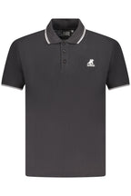 US GRAND POLO Kurzarm Herren Schwarz