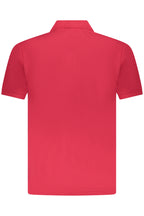 US GRAND Herren-Poloshirt mit kurzen Ärmeln, Rot