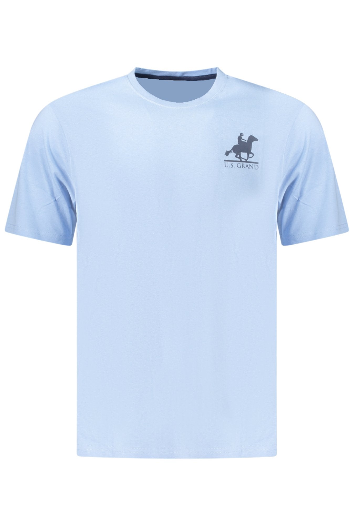 US GRAND Herren-T-Shirt mit kurzen Ärmeln, blau Hauptbild
