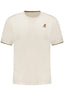 US GRAND Herren-T-Shirt mit kurzen Ärmeln, beige