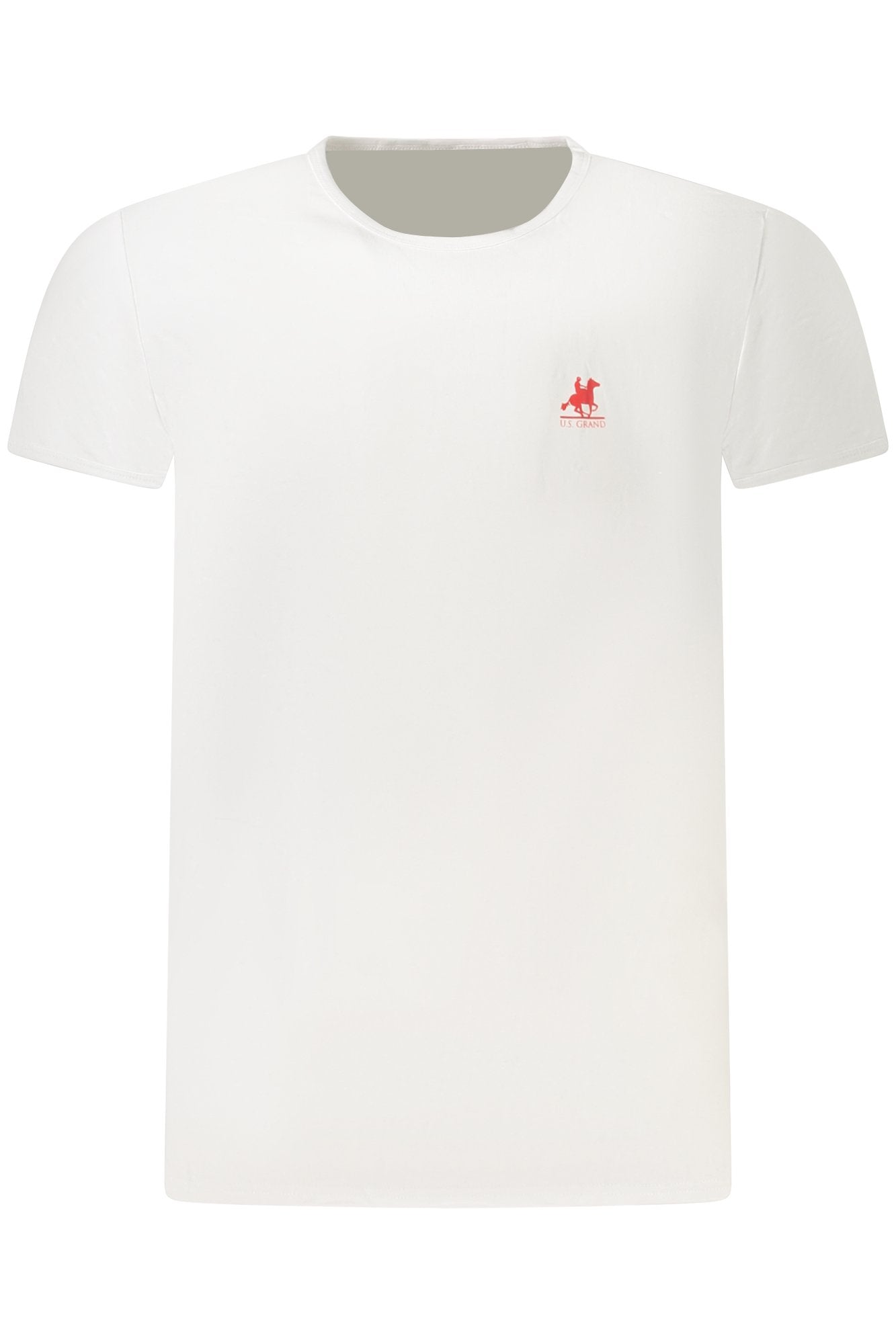 US GRAND Herren-T-Shirt mit kurzen Ärmeln, weiß Hauptbild