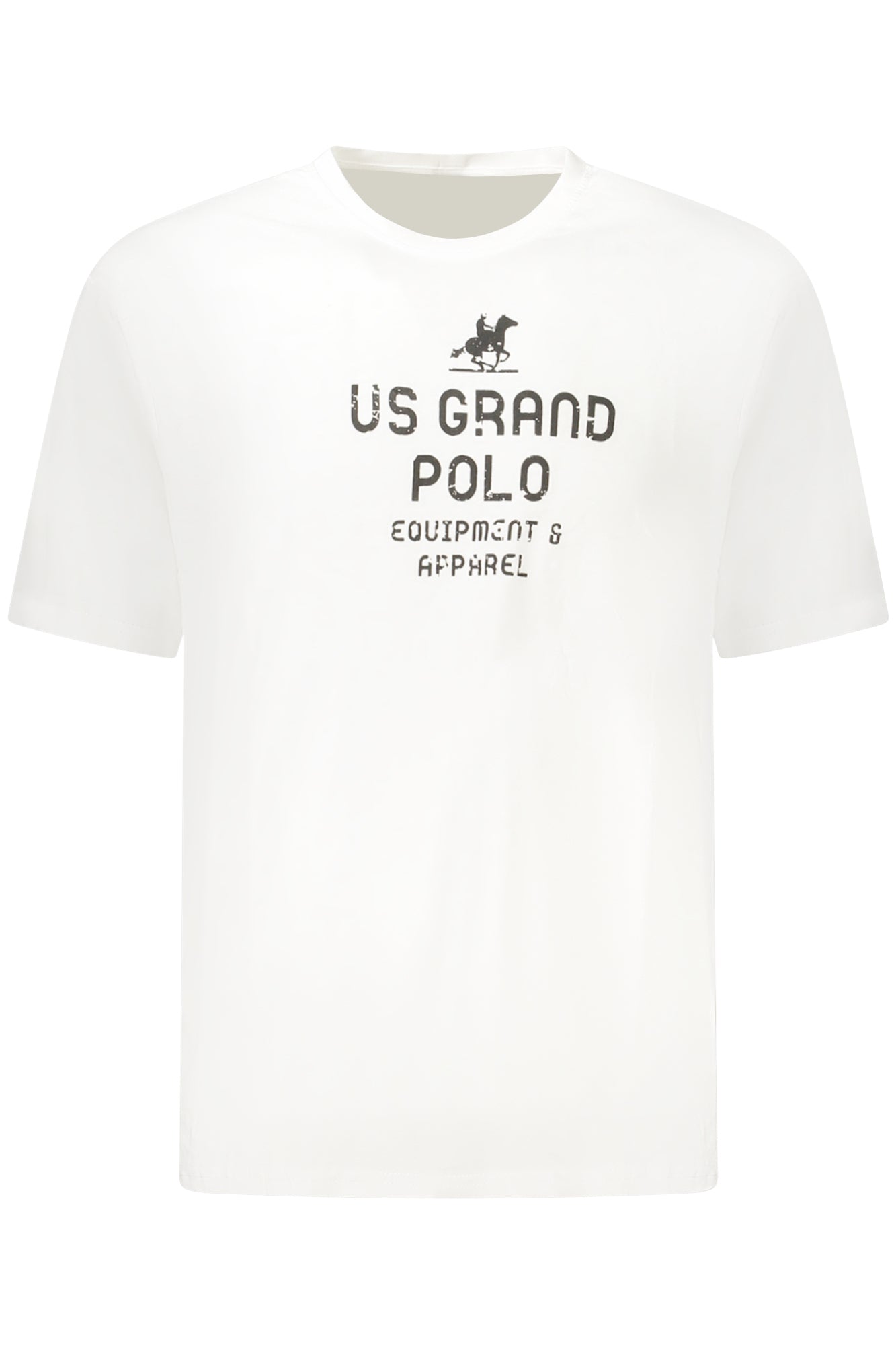 U.S. GRAND T-Shirt Herren – Kurzarm aus 100% Baumwolle | soulluna.de Weiß