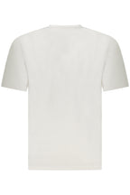 US GRAND Herren-T-Shirt mit kurzen Ärmeln, weiß