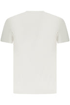 US GRAND Herren-T-Shirt mit kurzen Ärmeln, weiß