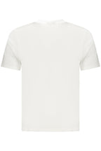 US GRAND Herren-T-Shirt mit kurzen Ärmeln, weiß