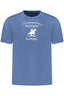 US GRAND Herren-T-Shirt mit kurzen Ärmeln, blau