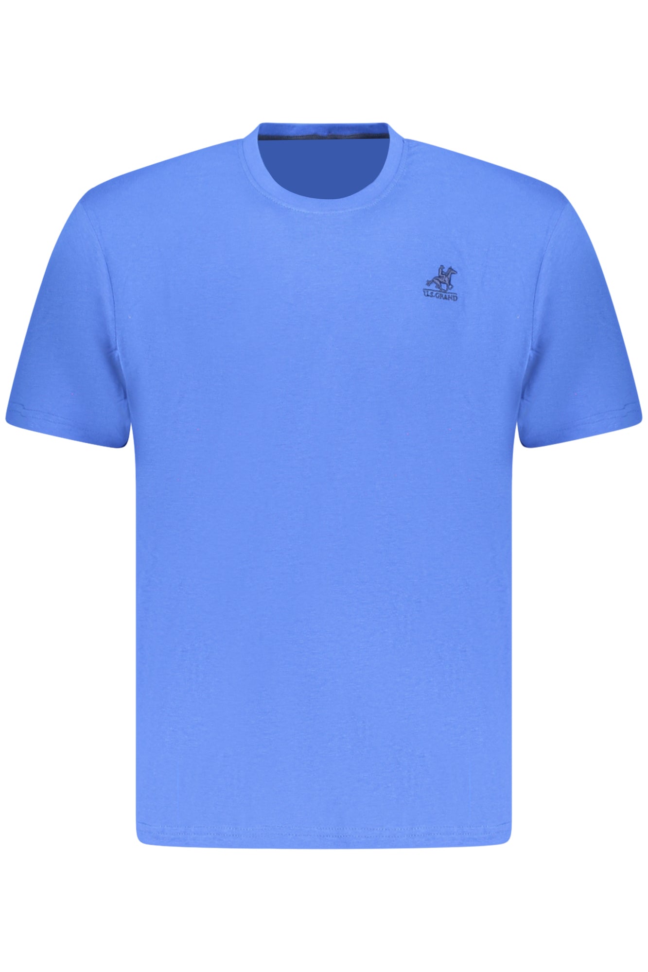 U.S. GRAND Herren-T-Shirt rot – Kurzarm mit Logo-Stickerei | soulluna.de Blau
