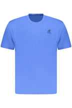US GRAND Herren-T-Shirt mit kurzen Ärmeln, blau
