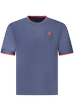 US GRAND Herren-T-Shirt mit kurzen Ärmeln, blau