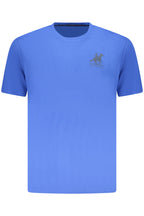 US GRAND Herren-T-Shirt mit kurzen Ärmeln, blau
