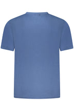 US GRAND Herren-T-Shirt mit kurzen Ärmeln, blau
