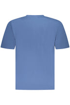 US GRAND Herren-T-Shirt mit kurzen Ärmeln, blau