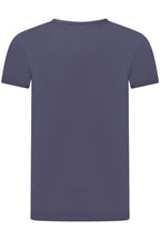 US GRAND Herren-T-Shirt mit kurzen Ärmeln, blau