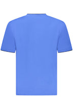 US GRAND Herren-T-Shirt mit kurzen Ärmeln, blau