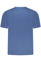 US GRAND Herren-T-Shirt mit kurzen Ärmeln, blau