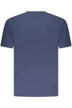 US GRAND Herren-T-Shirt mit kurzen Ärmeln, blau