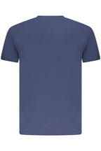 US GRAND Herren-T-Shirt mit kurzen Ärmeln, blau