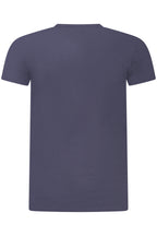 US GRAND Herren-T-Shirt mit kurzen Ärmeln, blau