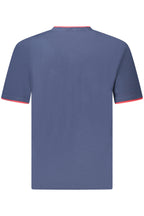 US GRAND Herren-T-Shirt mit kurzen Ärmeln, blau
