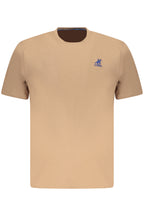 US GRAND Herren-T-Shirt mit kurzen Ärmeln, braun