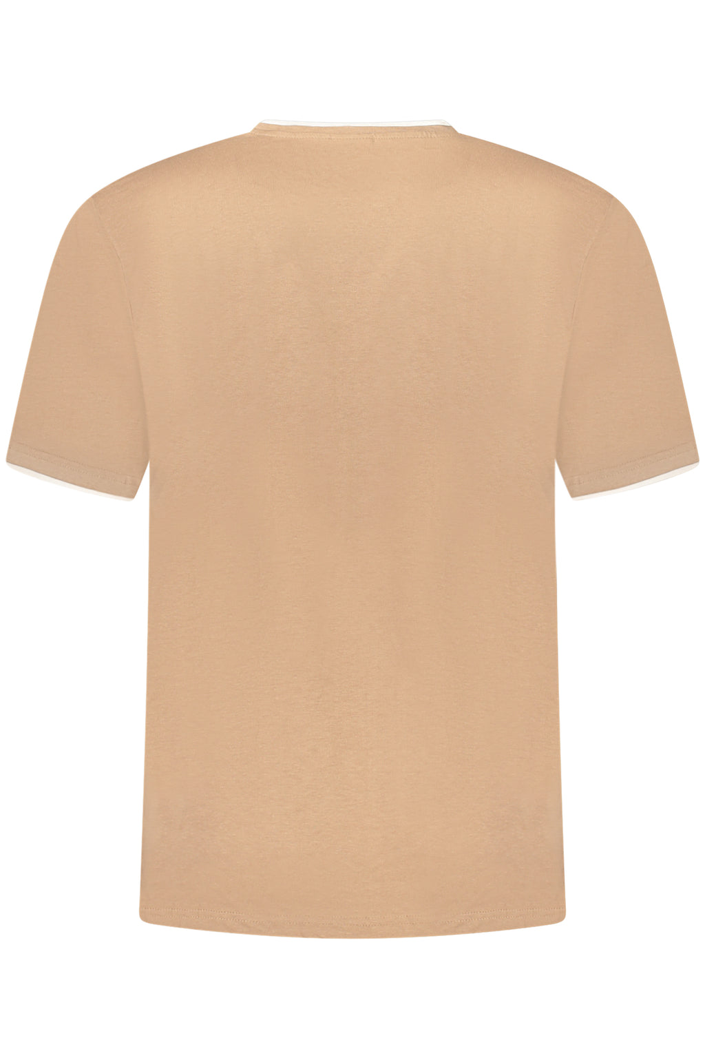 US GRAND Herren-T-Shirt mit kurzen Ärmeln, braun