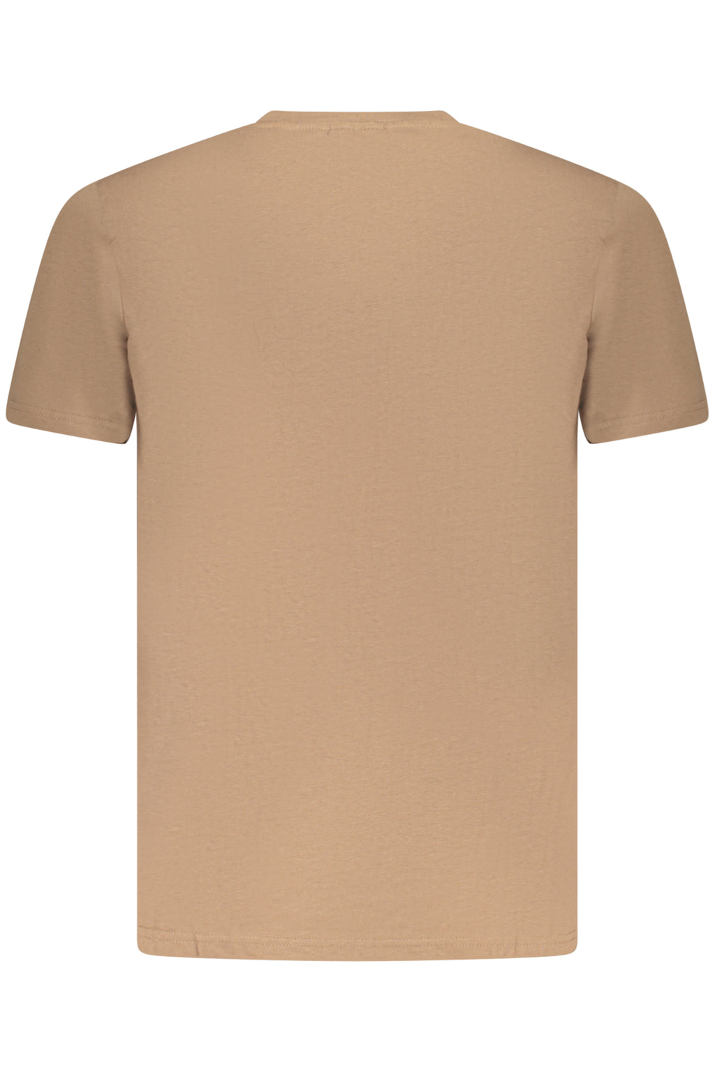 US GRAND Herren-T-Shirt mit kurzen Ärmeln, braun