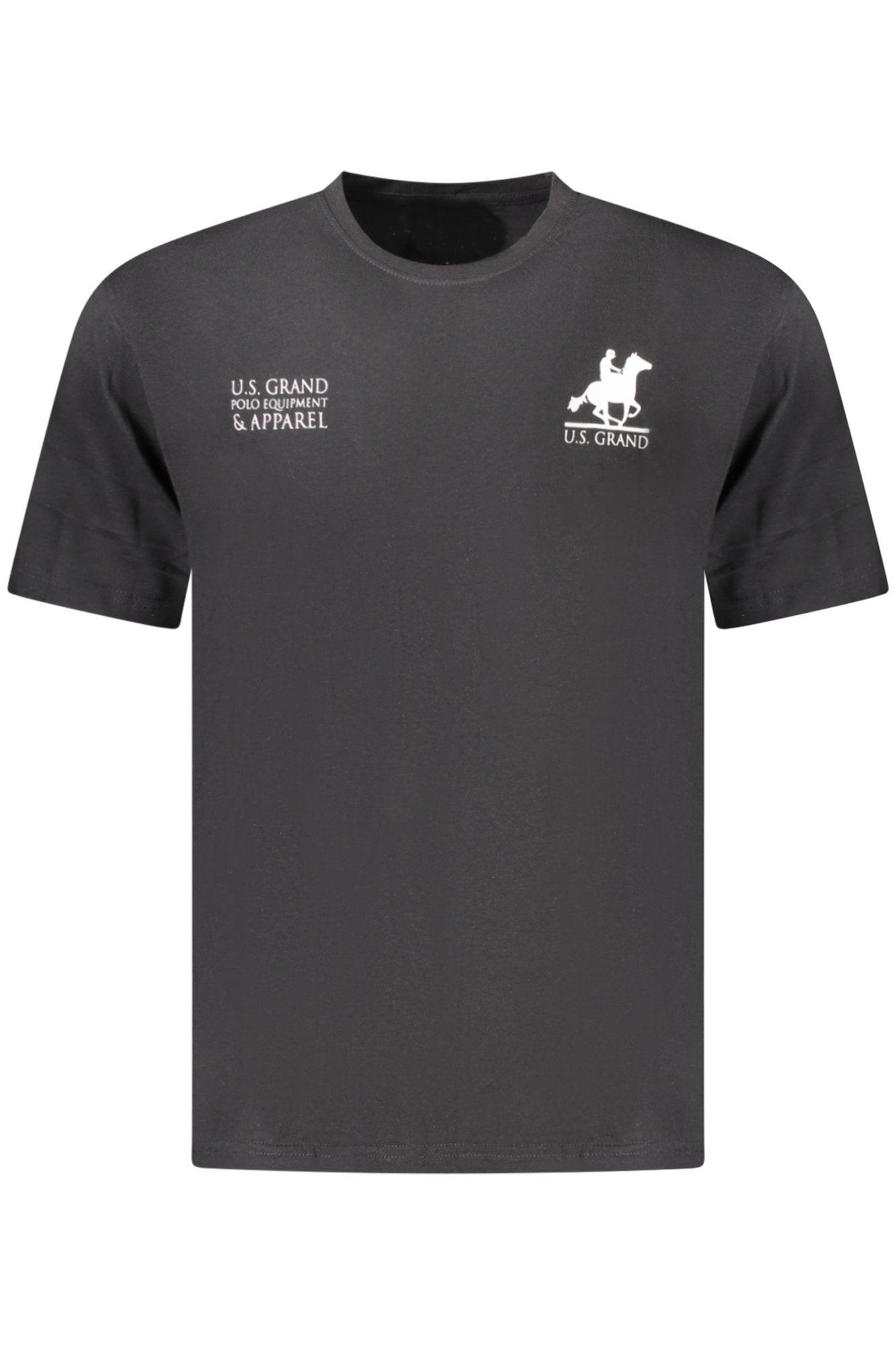 US GRAND Herren-T-Shirt, schwarz, kurzärmelig Hauptbild