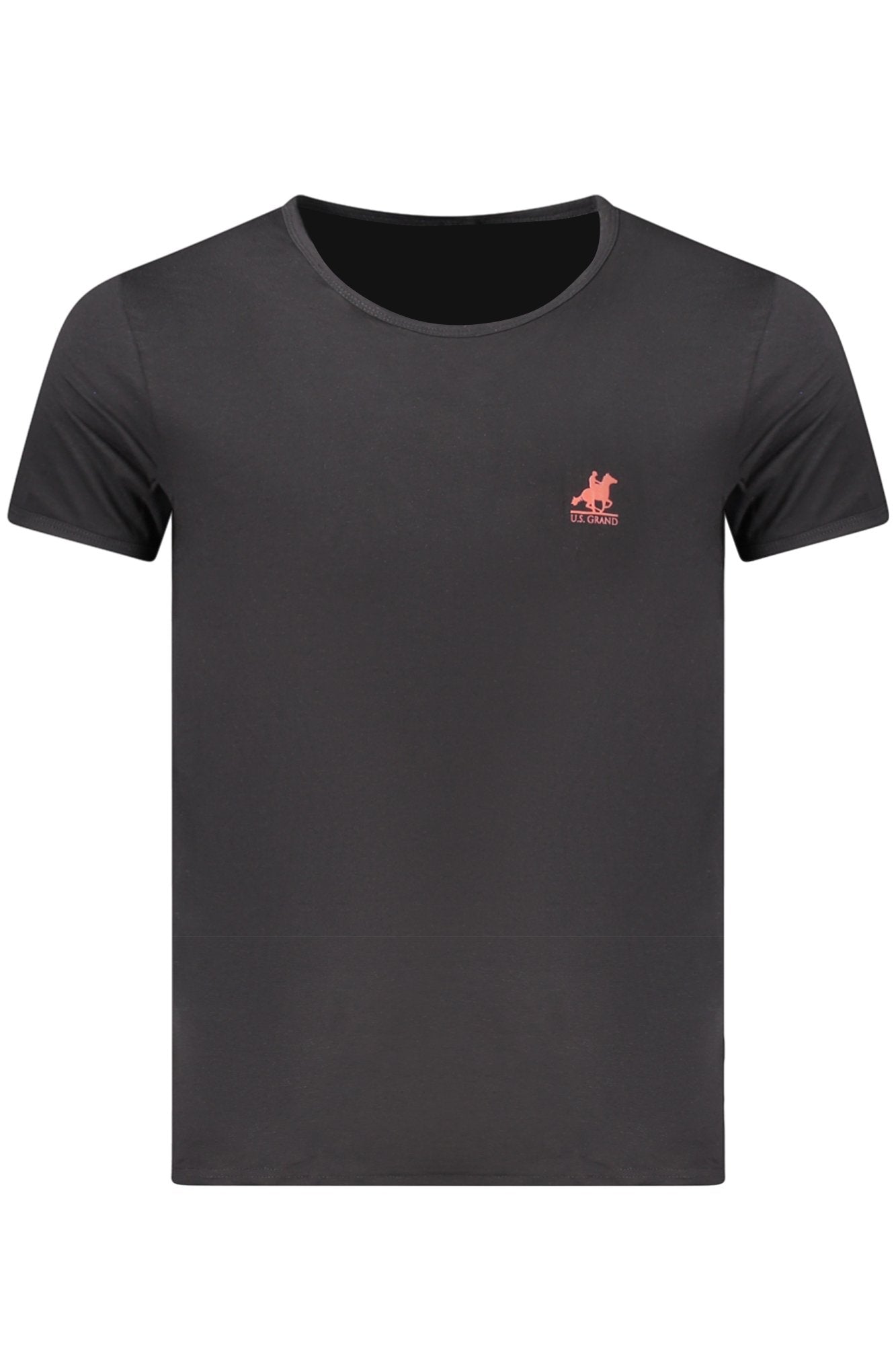 US GRAND Herren-T-Shirt, schwarz, kurzärmelig Hauptbild