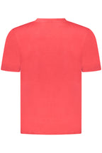 US GRAND Herren-T-Shirt mit kurzen Ärmeln, rot