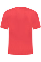 US GRAND Herren-T-Shirt mit kurzen Ärmeln, rot