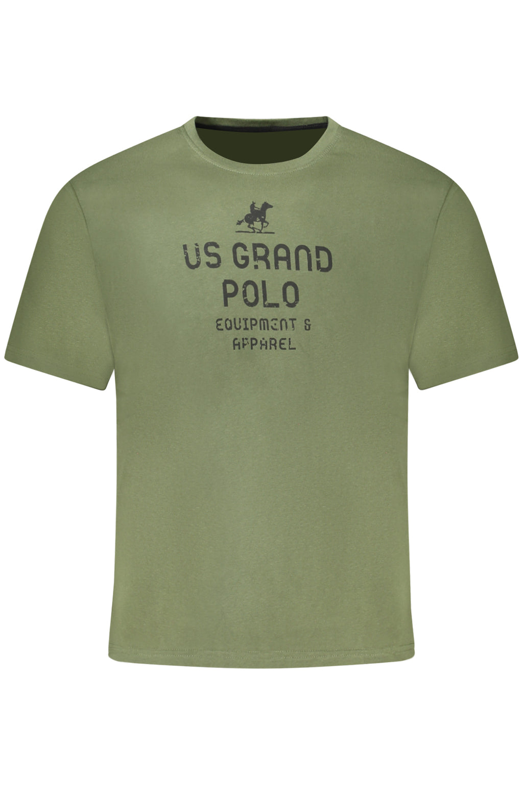 US GRAND Herren-T-Shirt mit kurzen Ärmeln, grün