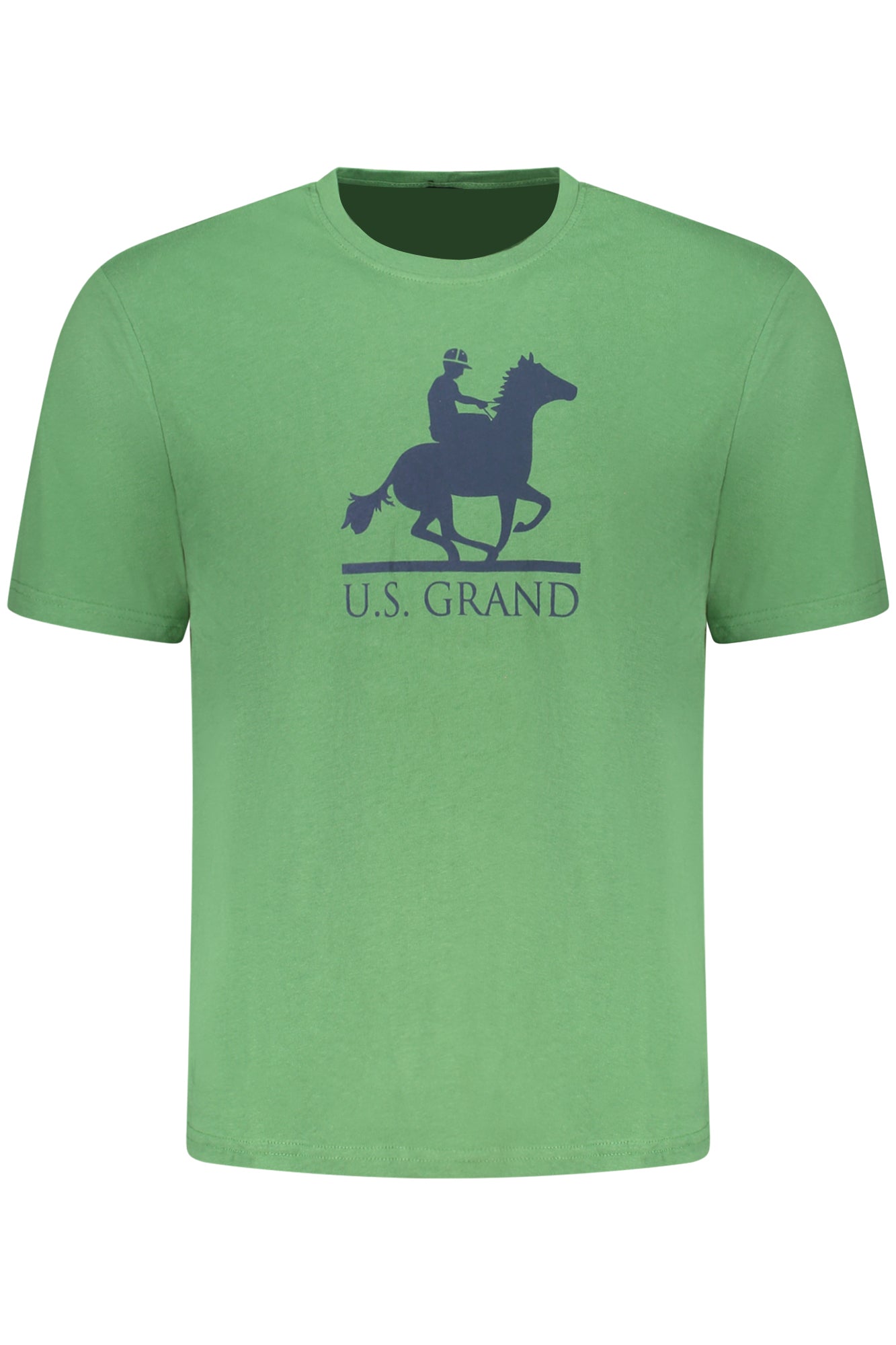 US GRAND Herren-T-Shirt mit kurzen Ärmeln, grün