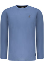 US GRAND Herren Langarm-T-Shirt Blau