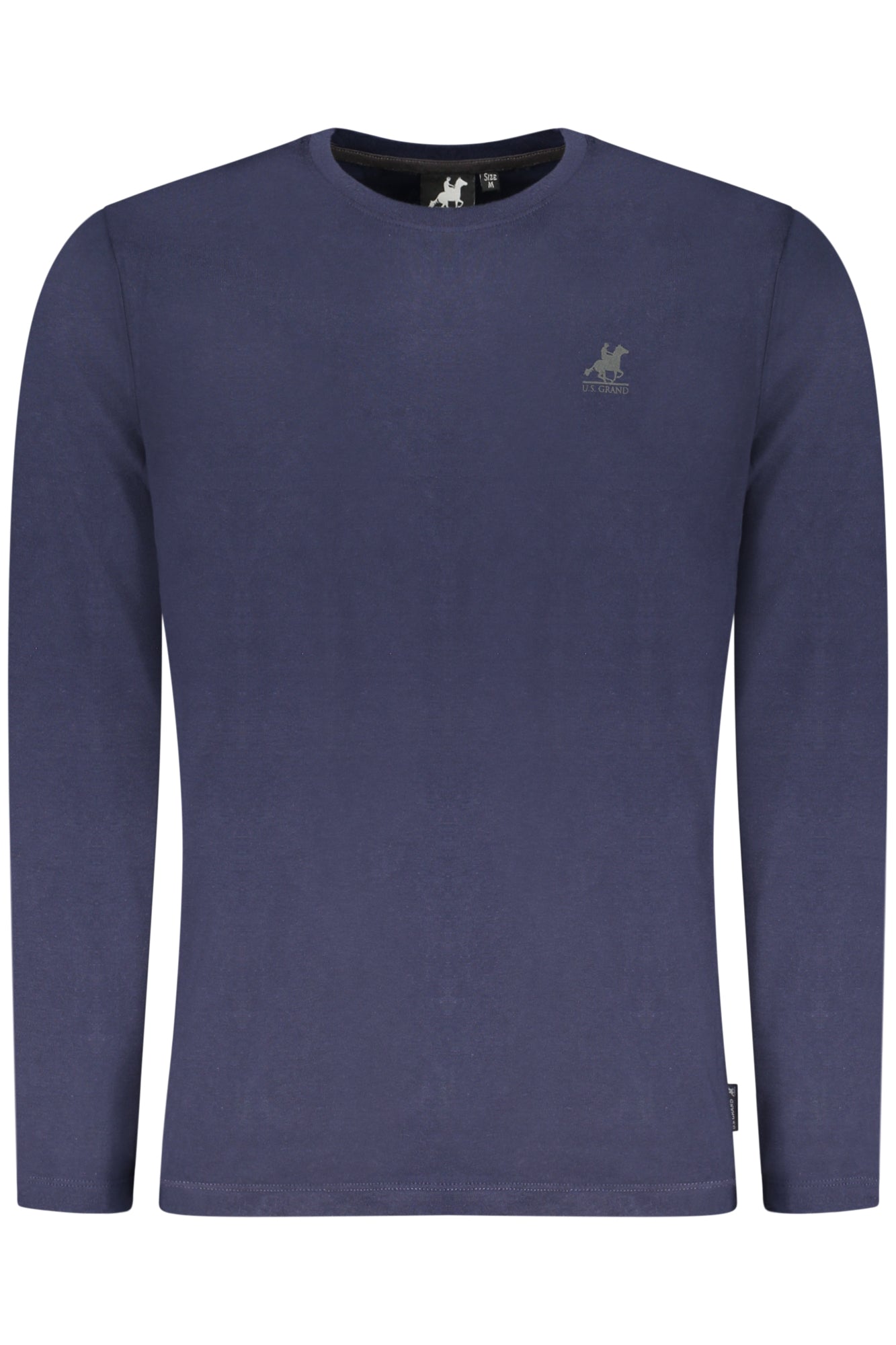US GRAND Herren Langarm-T-Shirt Blau Hauptbild